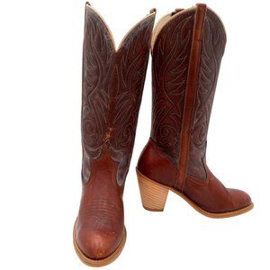Acme Dingo Cowboy Boots Womens 5 M Vintage Western Fashion Cowgirl Boho Ladies